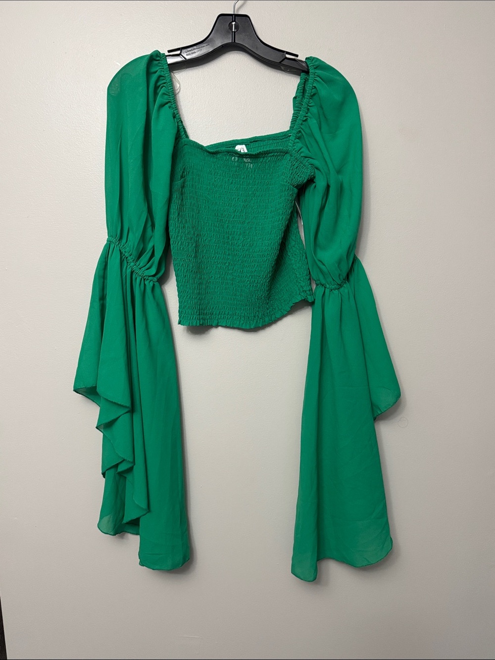 LIVE 4 TRUTH BOHO PEASANT CROPPED BLOUSE Sz S